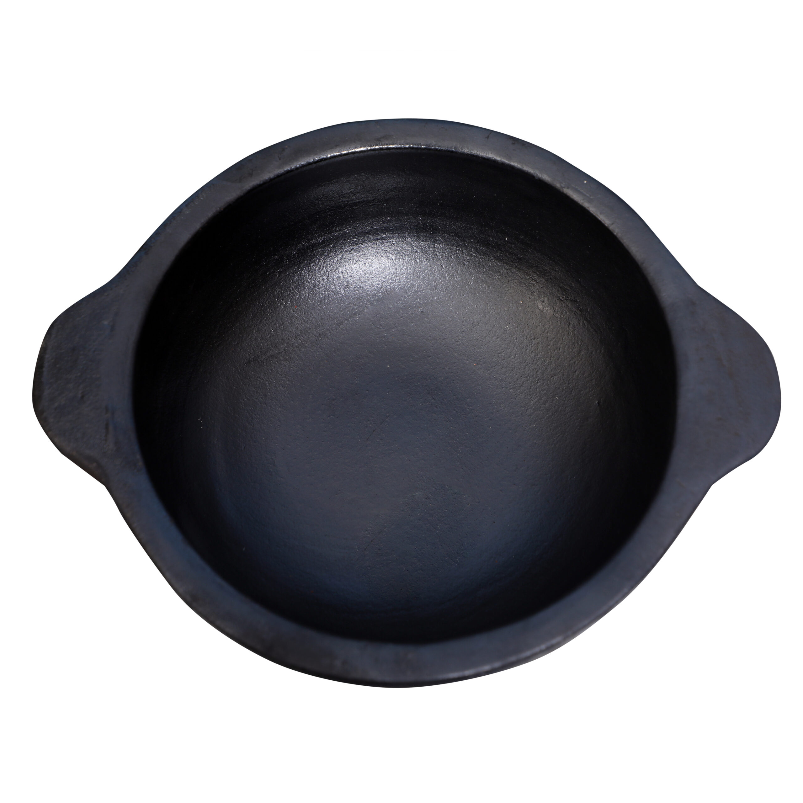 ChennaiPots Clay Die Kadai for Cooking pot- 1.5 L (black) - Image 2