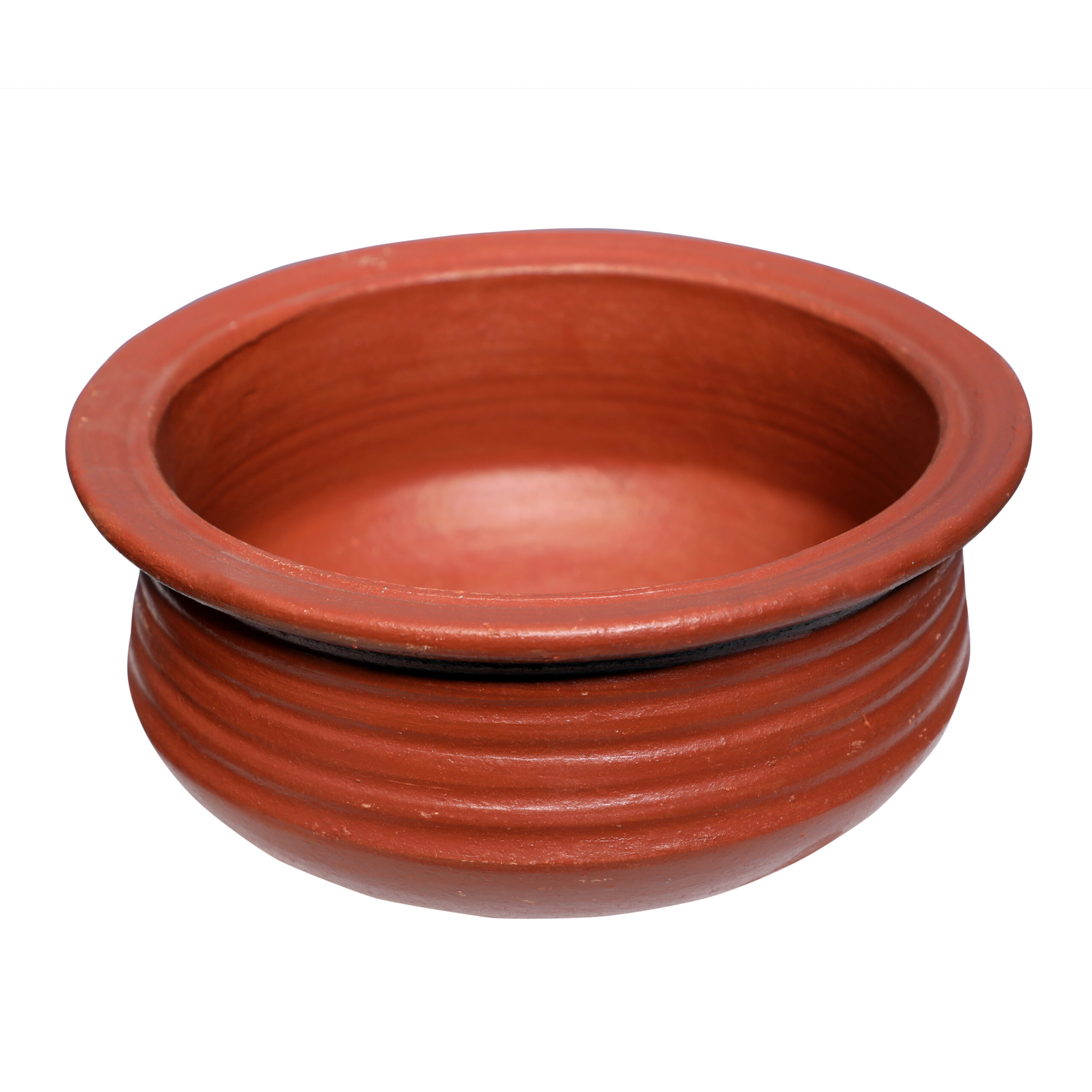 ChennaiPots Traditional Handmade Kothu Chatti 2 ltrs & Curd Bowl 550 ml (Combo) - Image 4
