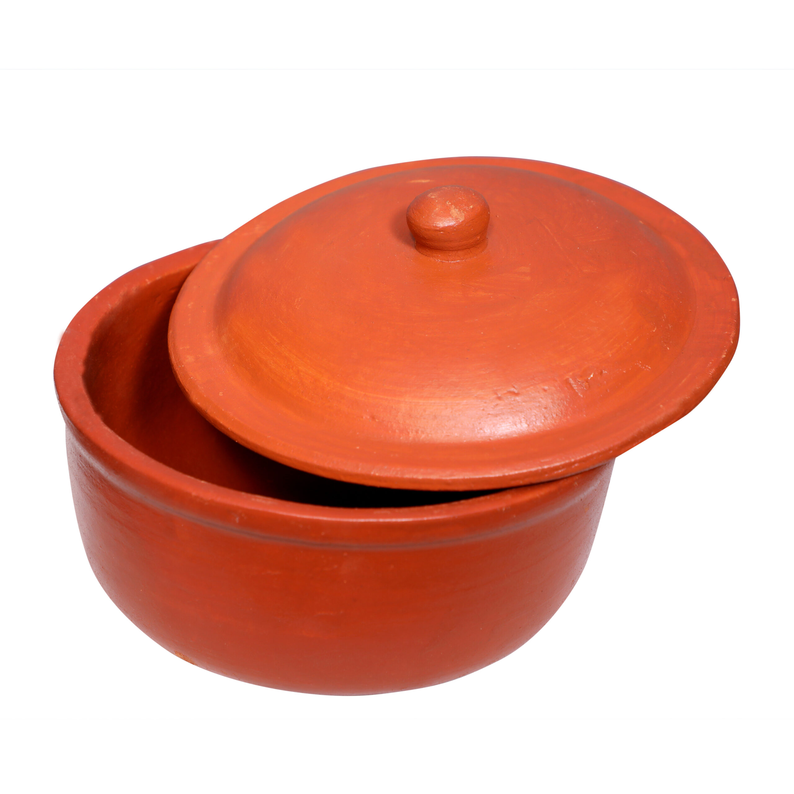 ChennaiPots Traditional Handmade Kothu Chatti 2 ltrs & Curd Bowl 550 ml (Combo) - Image 2