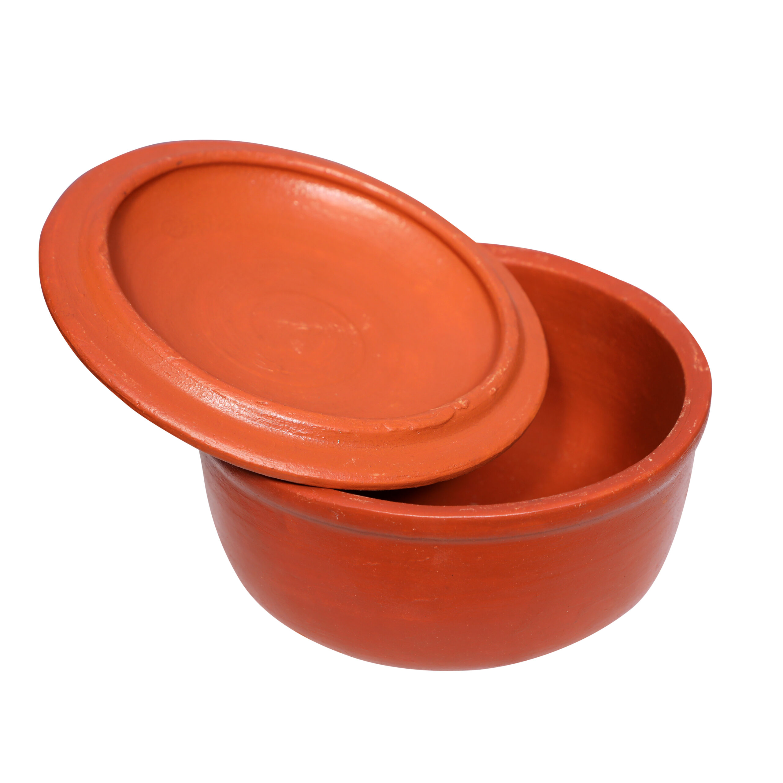 ChennaiPots Traditional Handmade Kothu Chatti 2 ltrs & Curd Bowl 550 ml (Combo) - Image 3