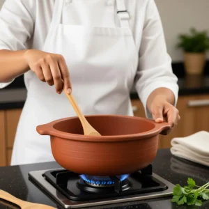 ChennaiPots Clay Handi for Cooking pot- 2 L
